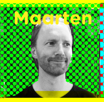 Colourful image of Maarten Idema
